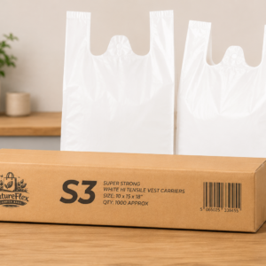 NatureFlex S3 (10 x 15 x 18") Super Strong White Hi-Tensile Vest Carriers